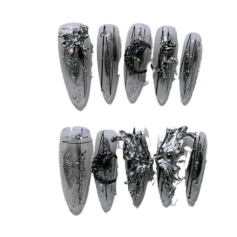 Dekorative Nagelkunst