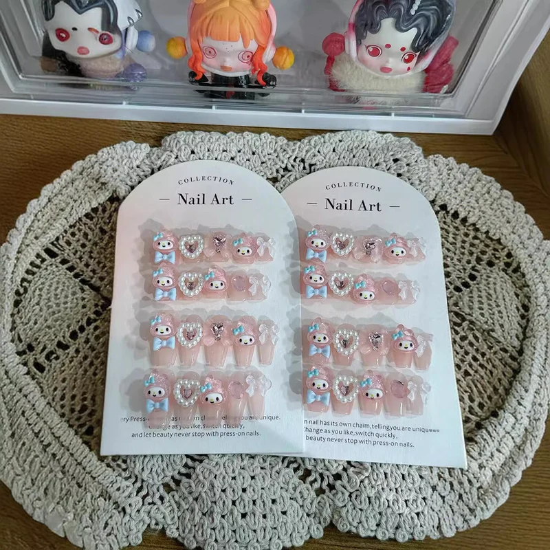 Launisch Süß Charakter Nagelkunst Set