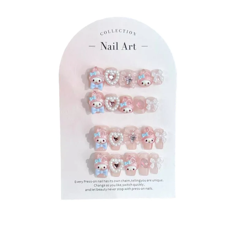 Launisch Süß Charakter Nagelkunst Set