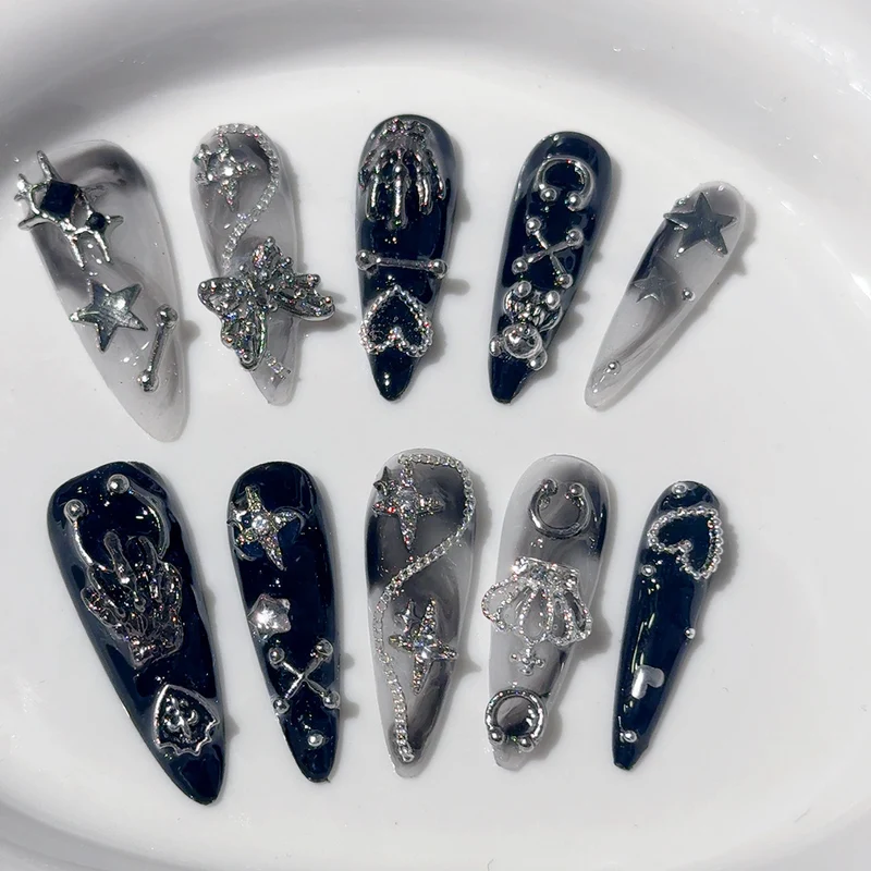 Glamouröse Nagelkunst Verlängerungen