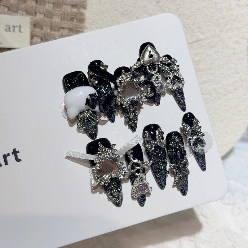 Glamouröse Nagelkunst Verlängerungen
