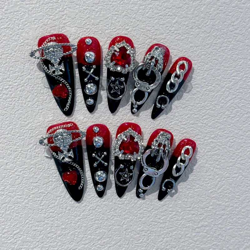 Glamouröse Nagelkunst Verlängerungen