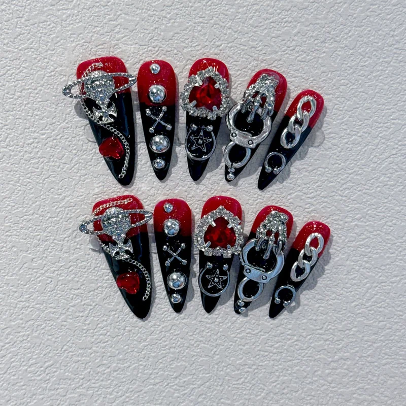 Glamouröse Nagelkunst Verlängerungen
