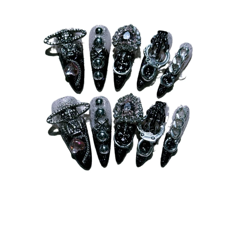 Glamouröse Nagelkunst Verlängerungen