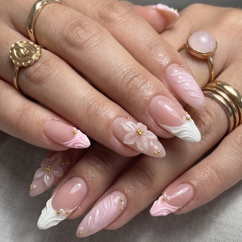 Dekorative Nagelkunst