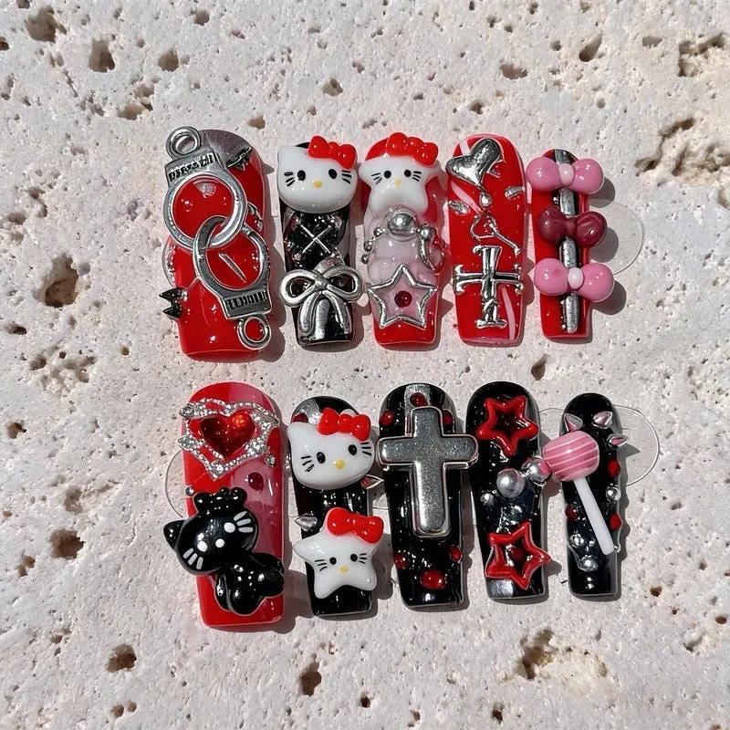 Einzigartiges thematisches dekoratives Nail Art Set