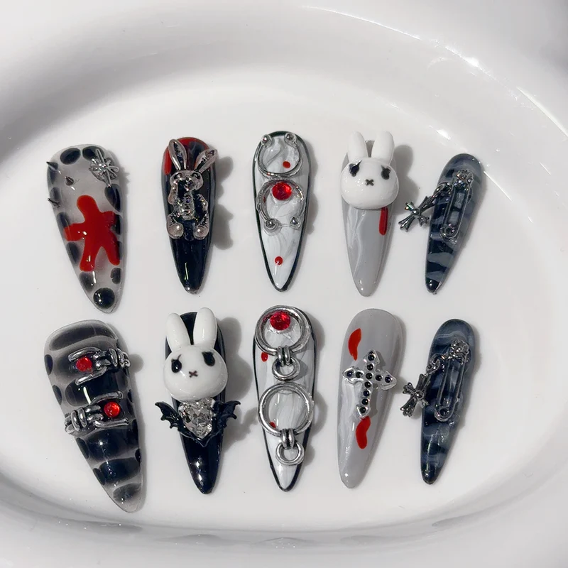 Themenbezogenes Künstlerisches Nagelschmuckset