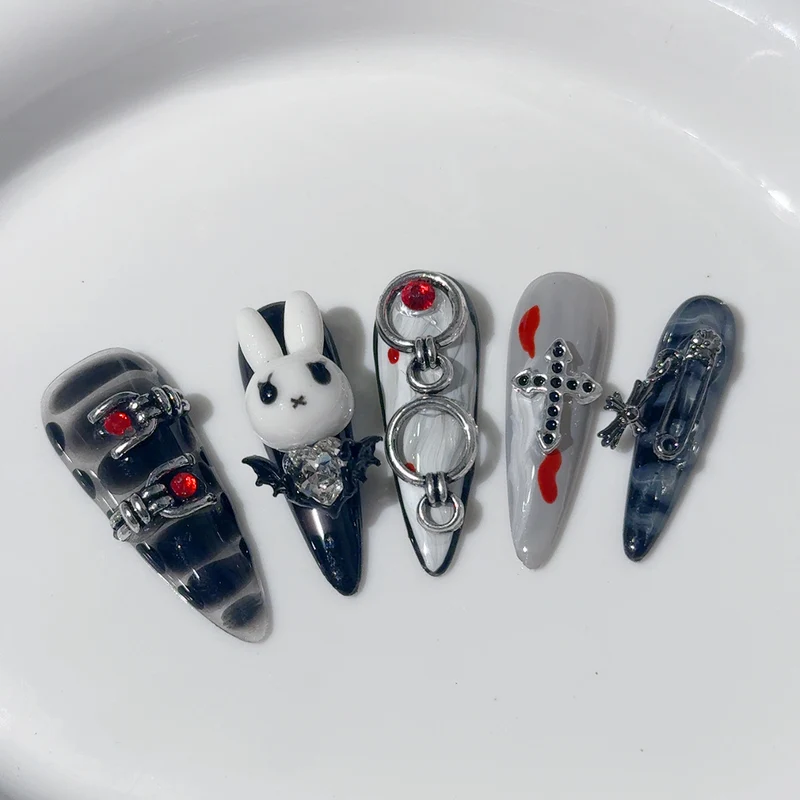 Themenbezogenes Künstlerisches Nagelschmuckset
