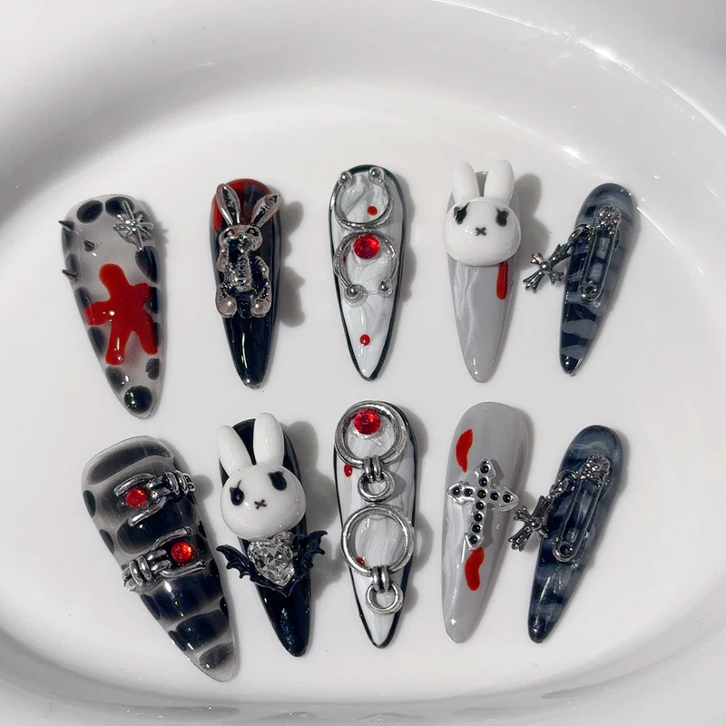 Themenbezogenes Künstlerisches Nagelschmuckset