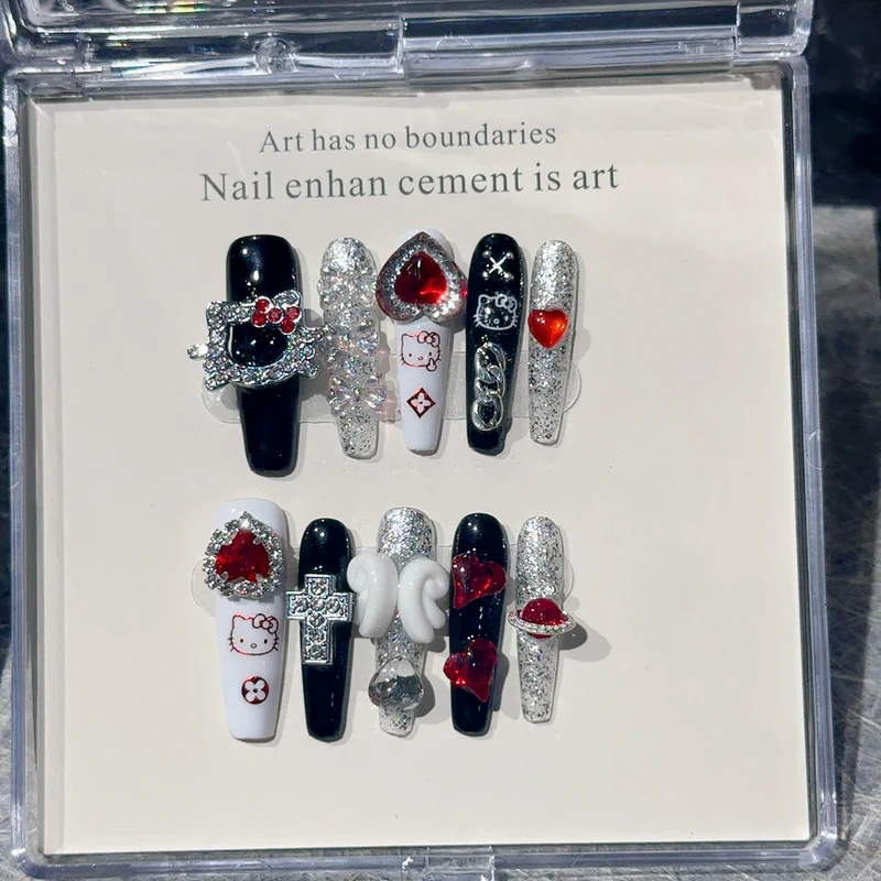 Künstlerisches 3D Thement Nagelkunst Set
