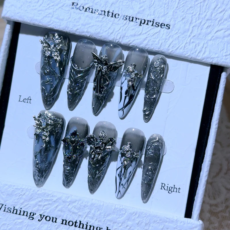 Künstlerisches 3D Nageldekorationsset