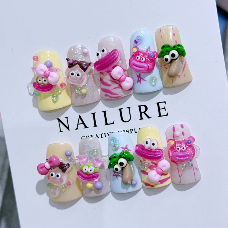 Künstlerisches 3D-Nagelkunstset