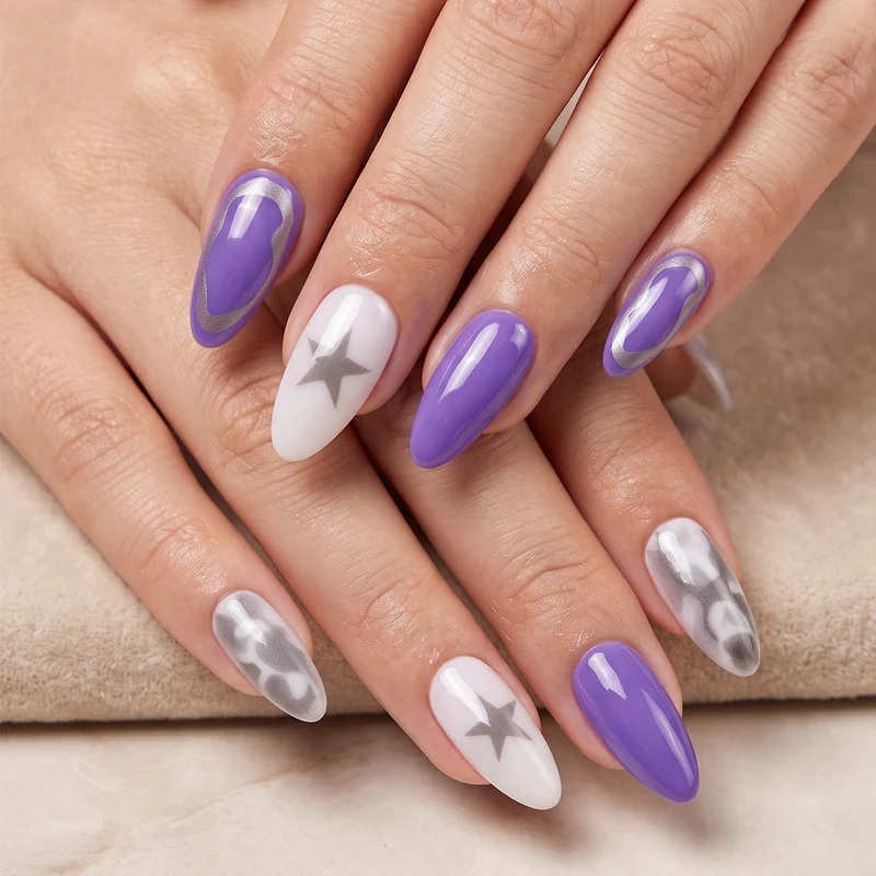 Stylishes Press-On Nail Set