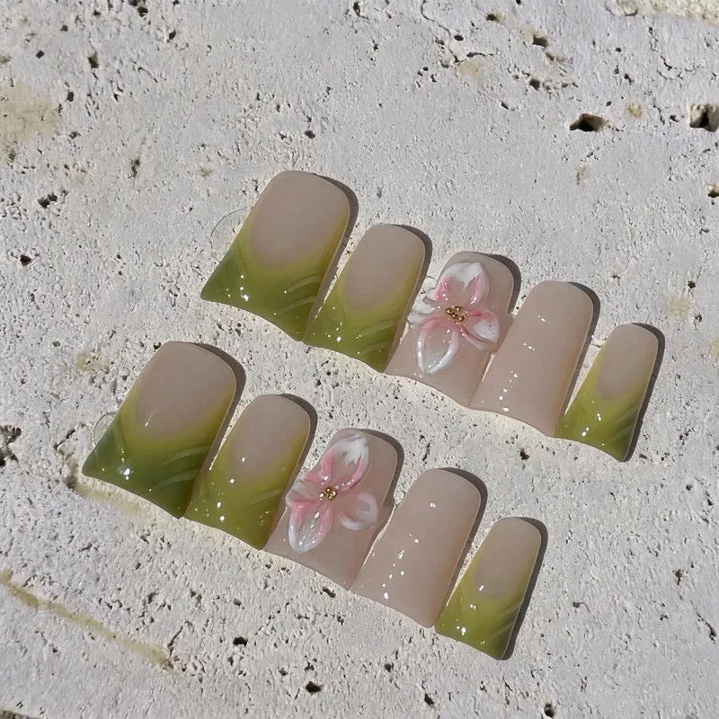 Floral Nagelkunst Set