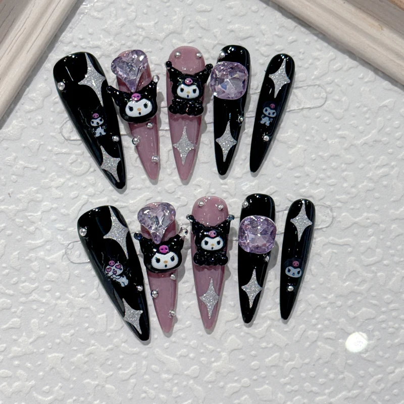 Themenbezogenes Dekoratives 3D Nagelkunst Set