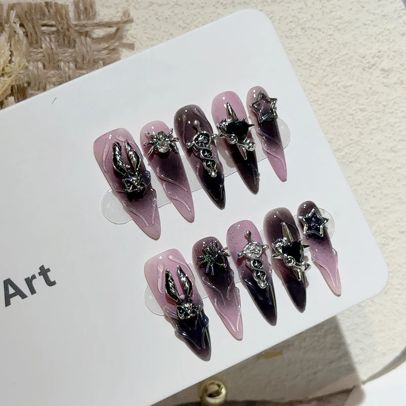 Künstlerisches 3D Dekoratives Nagelkunst Set