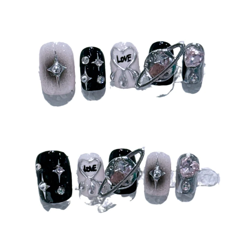 Dekoratives 3D Nagelkunst Set
