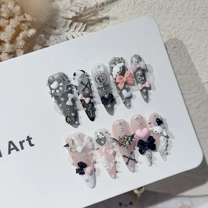Verspielt 3D Nagelkunst Set