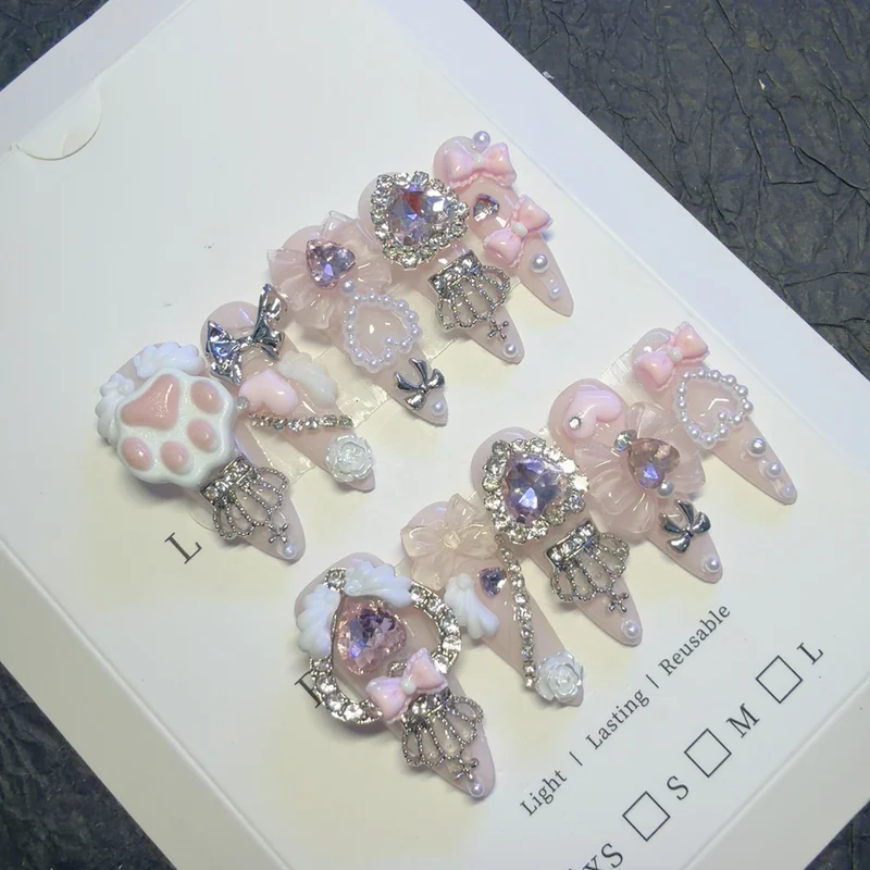 Dekorative Strass Haarklammern Set