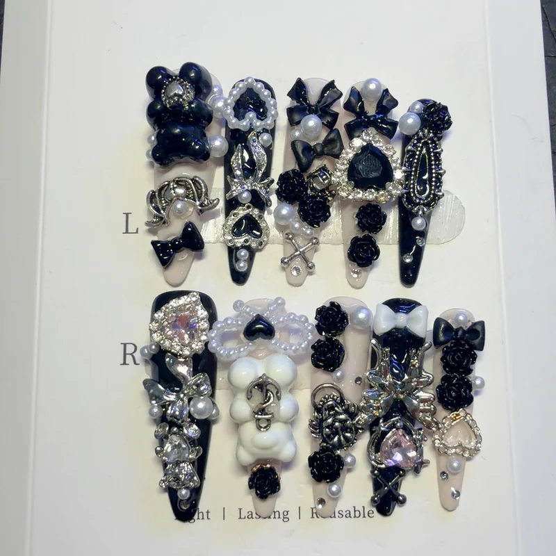 Dekoratives Strass-Haaraccessoire-Set