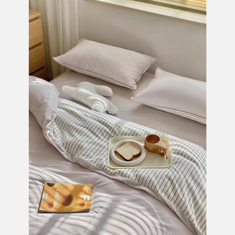 Premium Bettbezug- und Spannlaken-Set