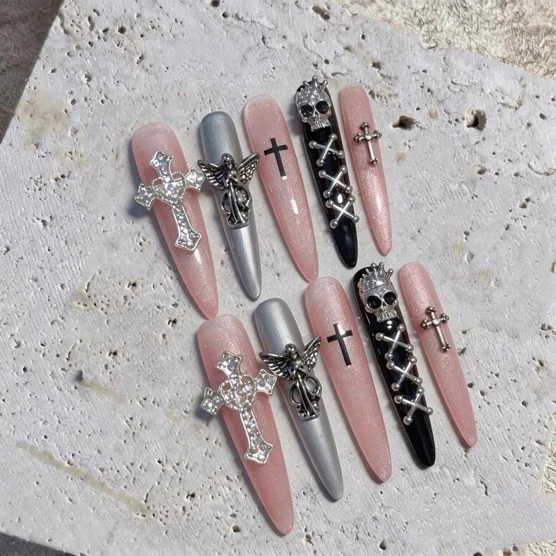 Gothic-Themen Dekorative Nagelkunst Set