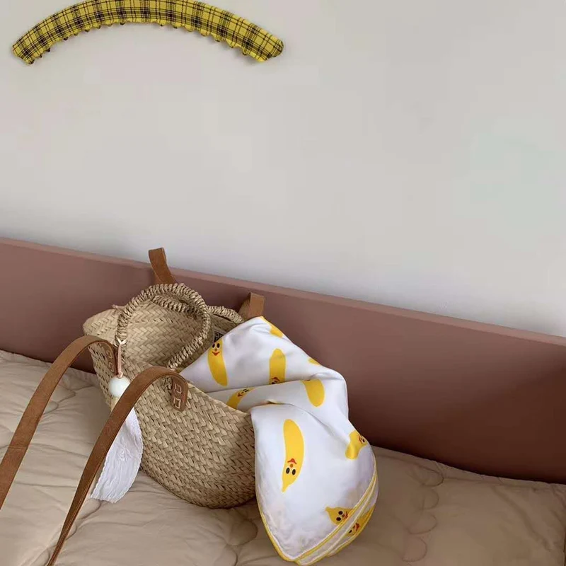 Kuschelige Baby-/Kinderdecke aus weicher Mikrofaser mit fröhlichem Bananen-Print