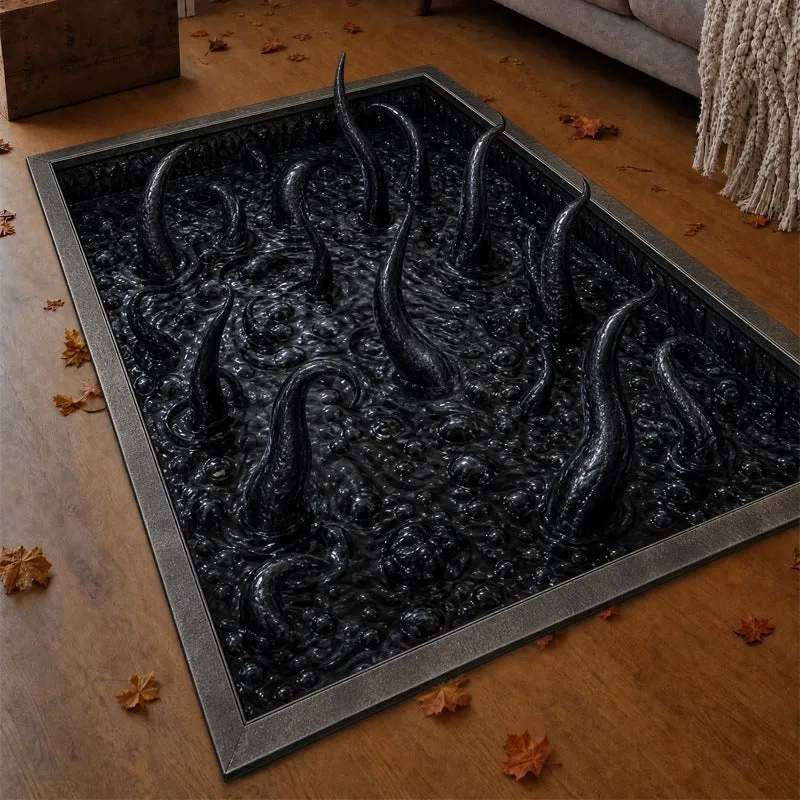 3D Schlangen Design Teppich für Wohnkultur