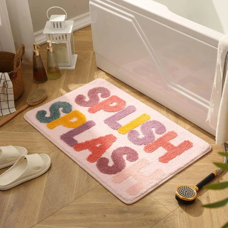 Dekorativer Kürbis-Badezimmerteppich für das Badezimmer
