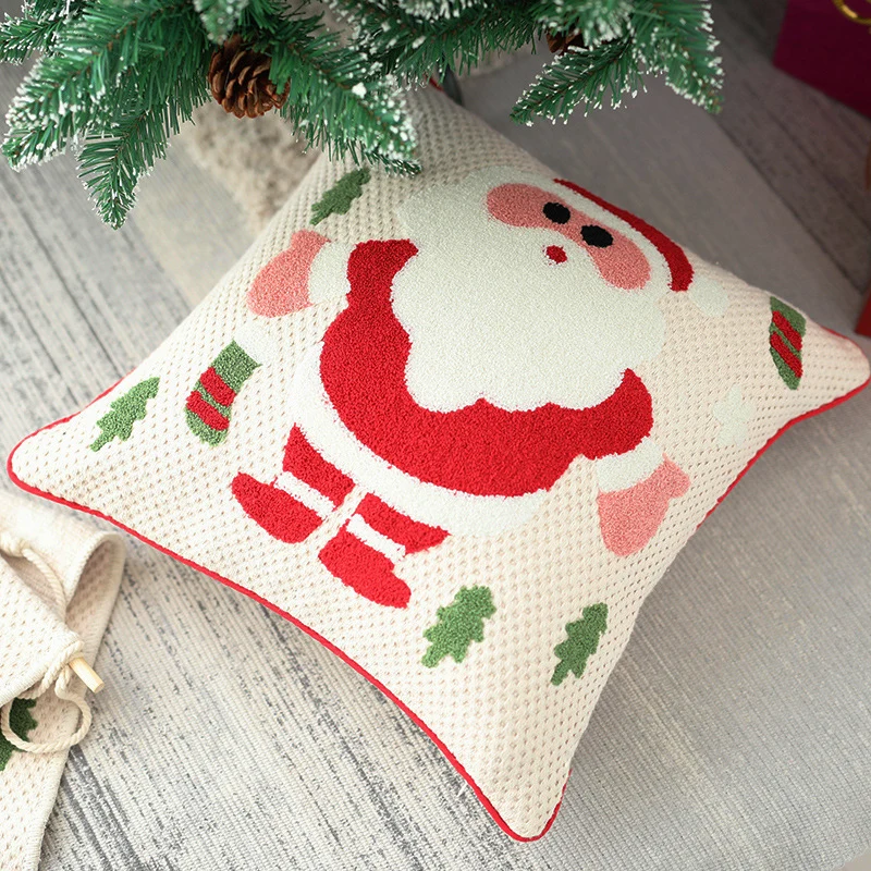 Weihnachtsbaum-Kuschelkissen