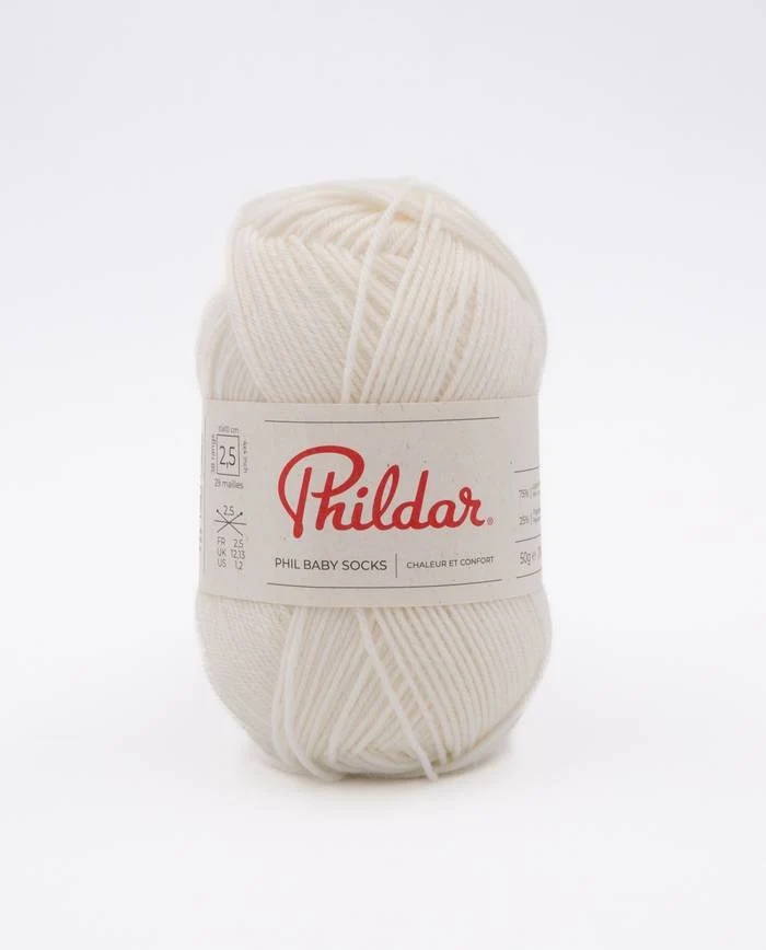 Baby sock by Phildar