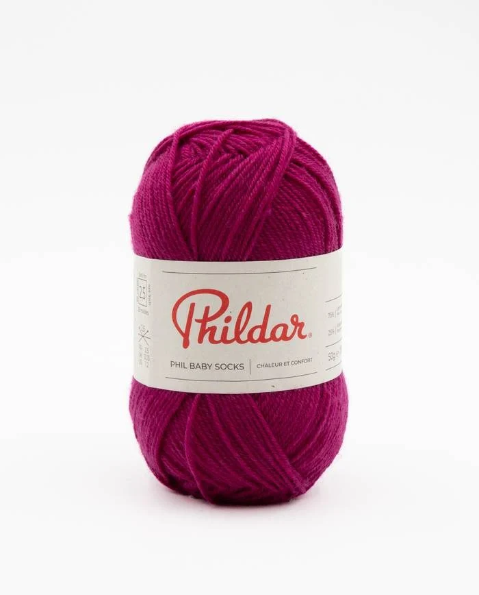 Baby sock by Phildar