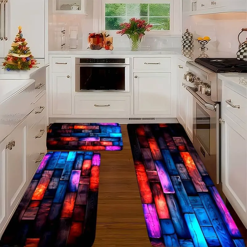 Stylische Küchenkomfortmatten-Set