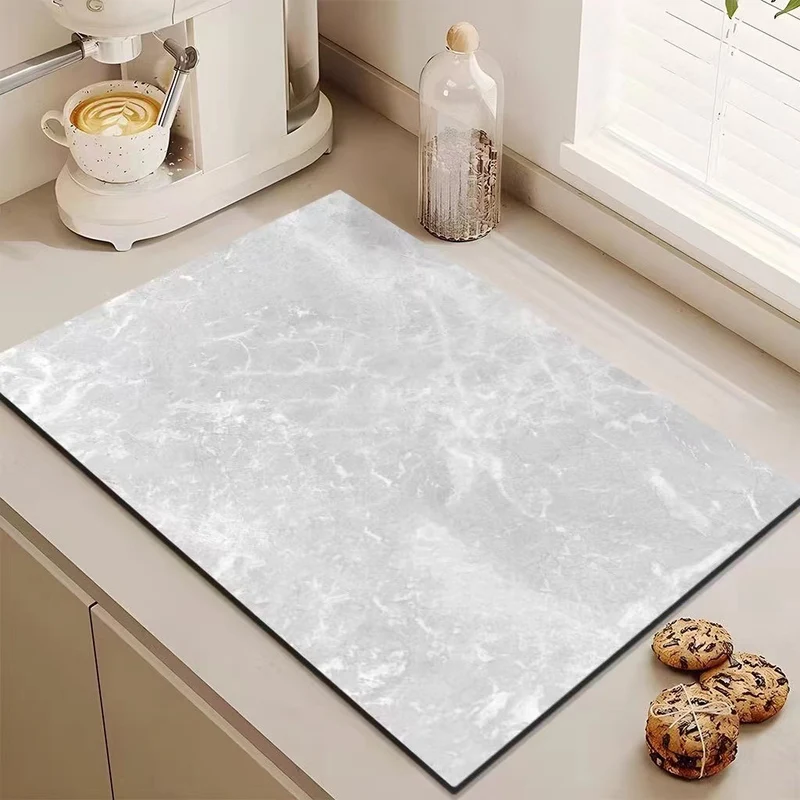 Luxus Marmor Design Küchenmatte