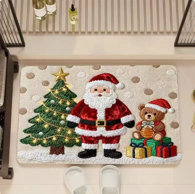 Weihnachtlich dekorative Matte
