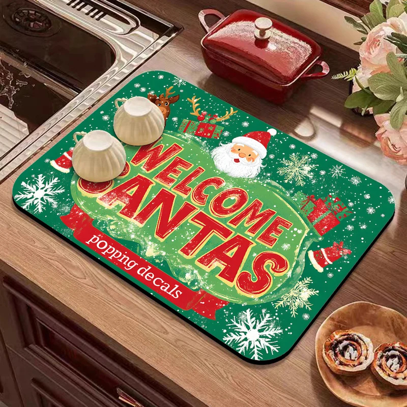 Urlaubs-Themen Küchenmatte