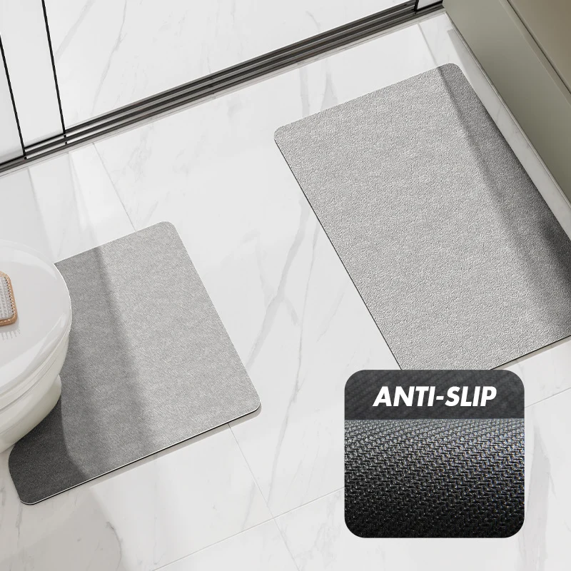 Weiches saugfähiges Badezimmermatten-Set