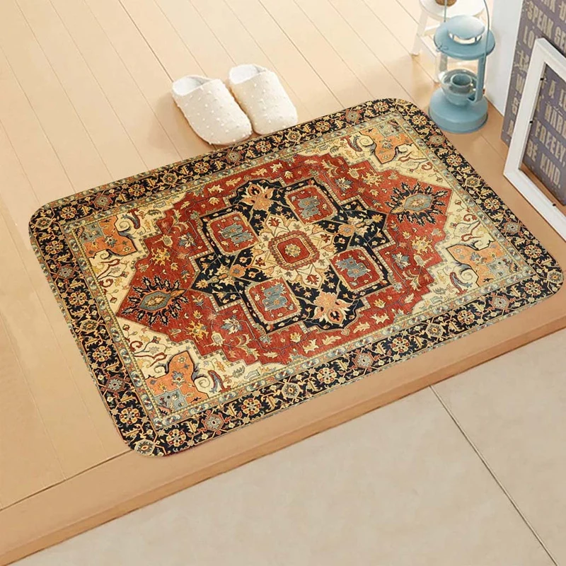 Künstlerisches Mandala-Muster Badmatte