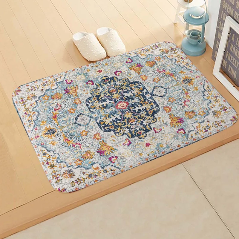 Künstlerisches Mandala-Muster Badmatte