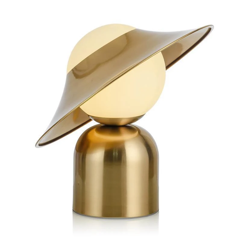 Moderne Tischlampe mit einzigartigem skulpturalem Design