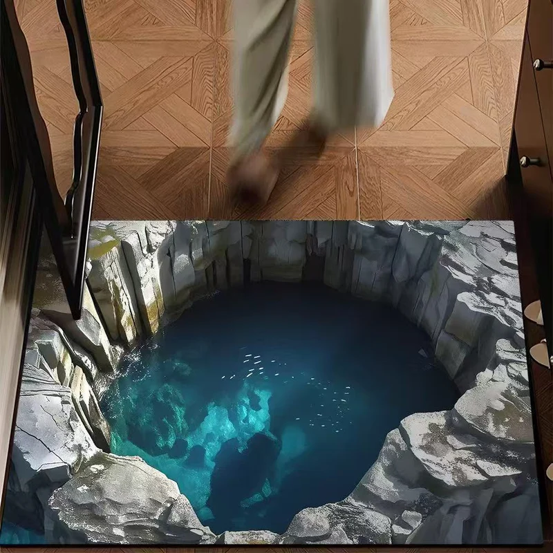 Abstrakte Fußmatte
