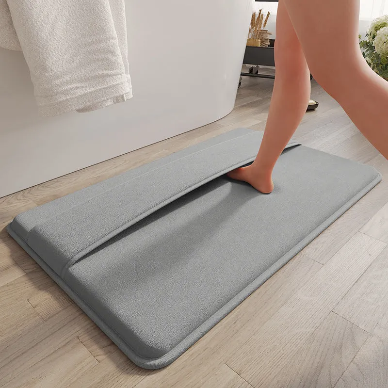 Plüsch Willkommen Zuhause Badmatte