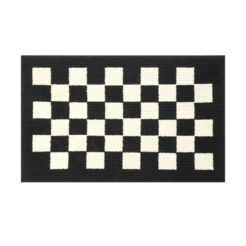 Geometrisch gemusterte Eingangsmatte