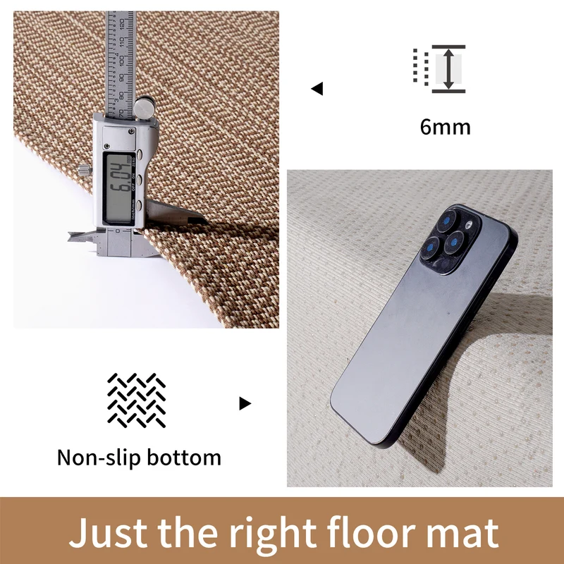 Geometrisch gemusterter Teppich