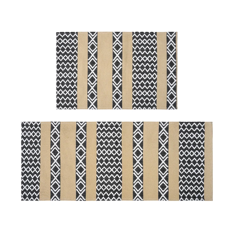 Geometrisches Muster Küchenläufermatte