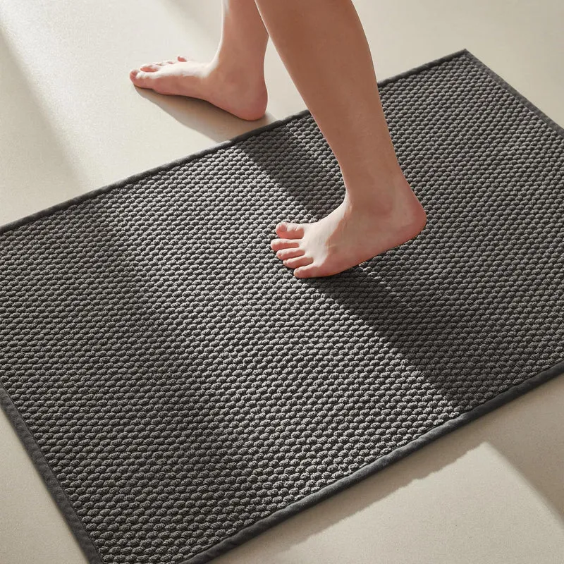 Strukturierte rutschfeste Badkomfortmatte