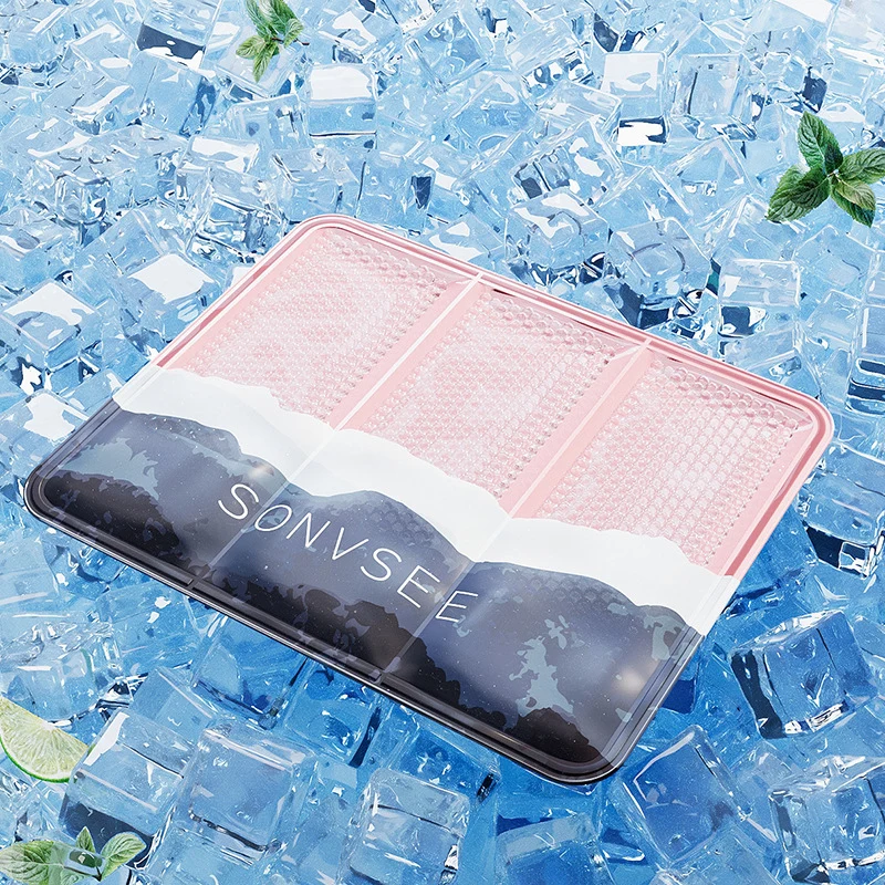 Multifunktionale Küchen Silikon Eiswürfelschale