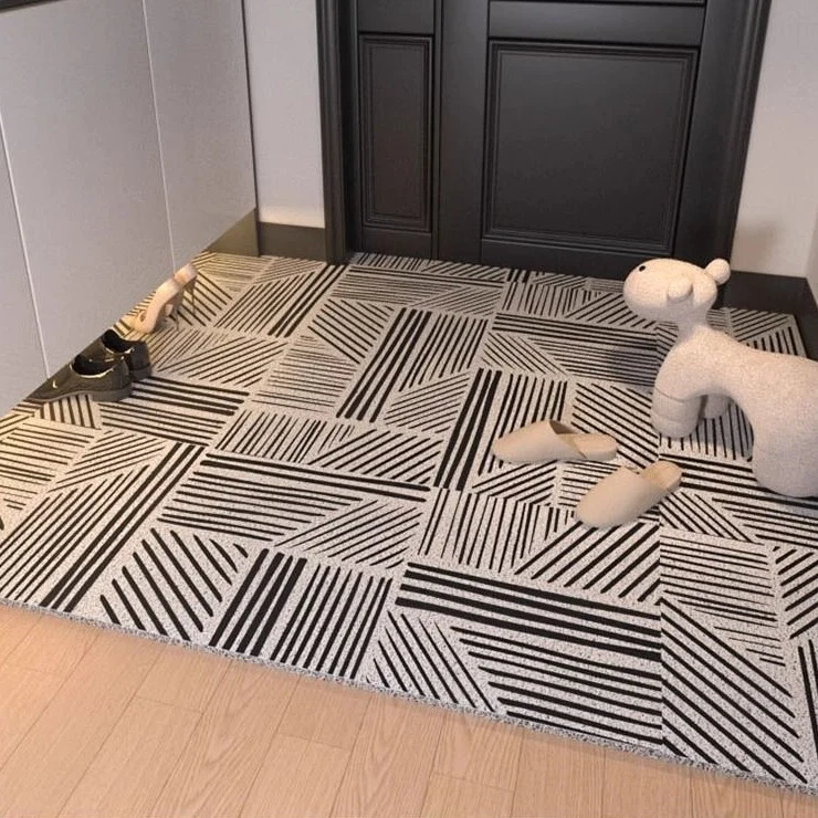 Moderne geometrische Eingangsmatte