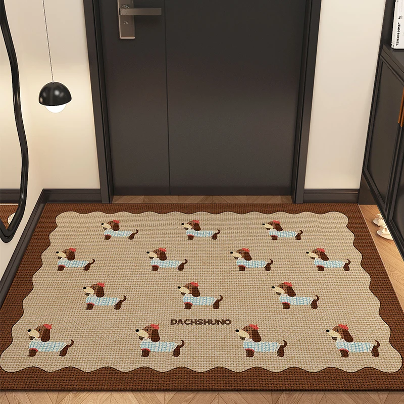 Hund-Themen Bereichsteppich