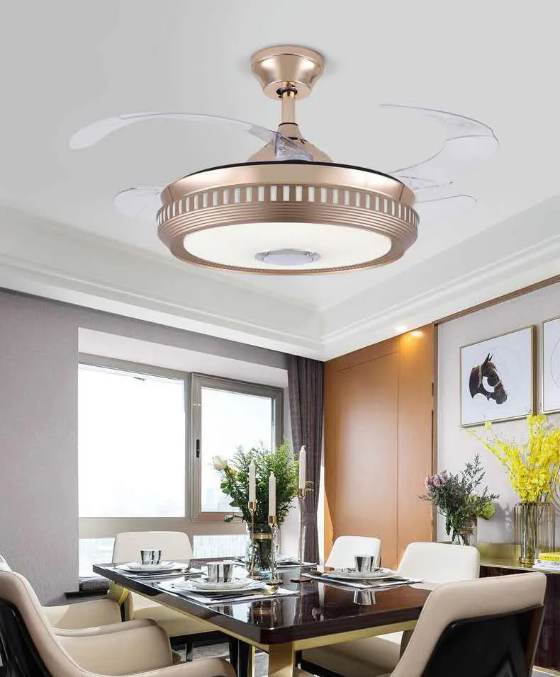 Zeitgenössische Deckenventilator Licht Einrichtung